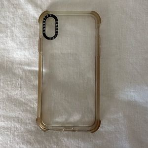 Castify iPhone X case: clear